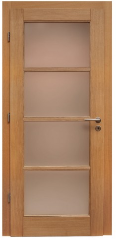 Quadricaro Chêne 1er choix vue côté parclose <br/><span>Vernis naturel</span>