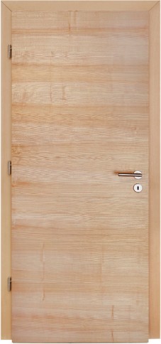 Porte plane parement 6mm Frêne Olivier <br/><span>Vernis naturel</span>