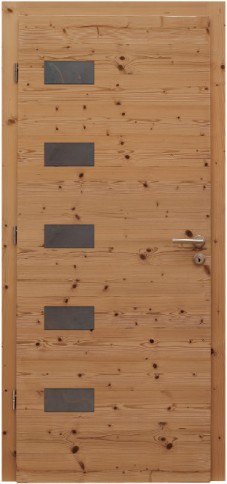 Plane parement 6mm Sapin du Nord chauffé brossé fil horizontal <br/><span>5 rectangles ardoise Arkobalento</span>