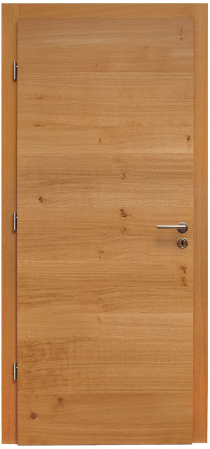 Porte en Bois Rouge-VBERT-210x90cm - 3M Distribution